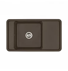 Мойка для кухни  Беллис 87 870x510x250 мм, прямоуг., кофе