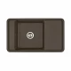 Мойка для кухни  Беллис 87 870x510x250 мм, прямоуг., кофе