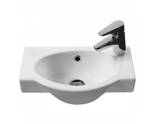 ФОРУМ Раковина 45х28 см. (П), хр.кольцо, крепление, САНТЕК