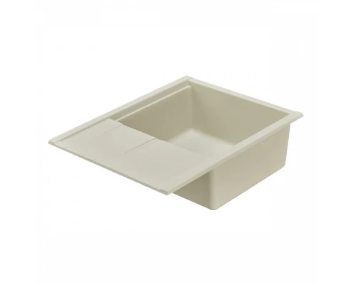 Мойка для кухни  Делия 65 650x516x218 мм, прямоуг. с крылом, жемчуг