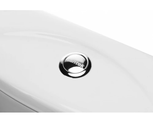 АНИМО Унитаз-компакт, верт. выпуск/в пол, эконом., 1-режимная арматура, сиденье полипропилен. САНТЕК