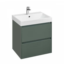 ONA Модуль для раковины 600 мм, 585x450x565 мм, с 2 ящиками, зеленый матовый, ROCA