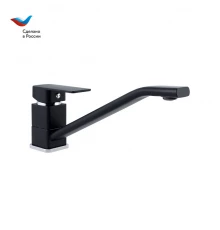 ЦВЕТ Смеситель для мойки,одноручный,Н21 черный, СЛАВЕН,Н2Ч., ПОД ЗАКАЗ