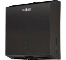  Диспенсер для бумажных полотенец Nofer из  стали черный 