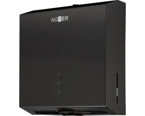 Диспенсер для бумажных полотенец Nofer из  стали черный