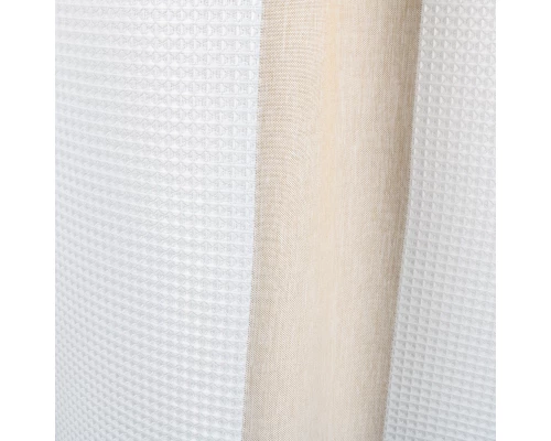 Шторка для ванной Fixsen Vafel, бежевая FX-5020A