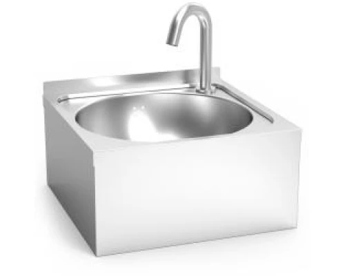 Настенная квадратная раковина с автоматическим сенсором для включения воды, шт