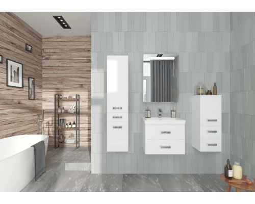 Полуколонна АМЕРИНА 35, подвесная, белая