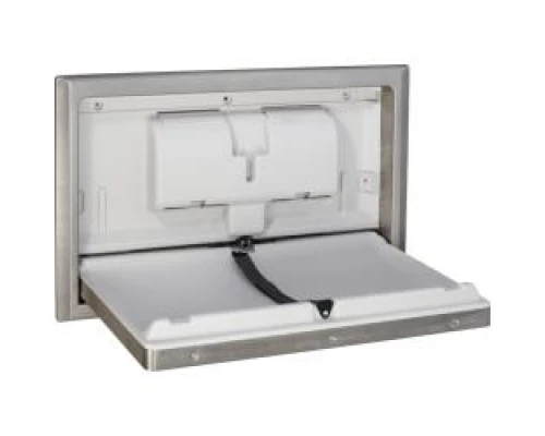 Пеленальный столик из нержавеющей стали горизонтальный 585х940х495, шт