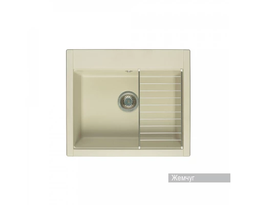 Мойка для кухни  Делия 60 602х517х218 мм, жемчуг