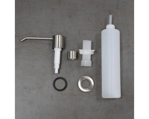 Expert Дозатор для жидких моющих средств, врезной, сталь, LM, LM8201S