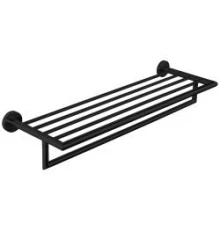 Полка для полотенец NIZA чёрная