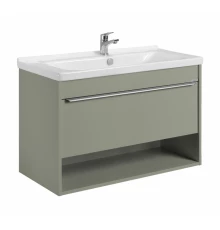 Тумба-умывальник ХОУП 100, 1 ящ., подвесная, хаки (под раковину МИРАНДА 100)