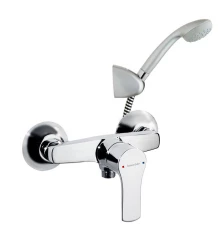 Смеситель для душа наружнего монтажа с душевым комплектом TITANIUM 1808VP