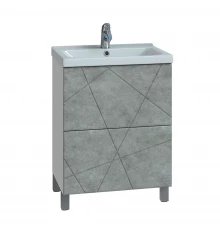 Тумба под раковину VIGO Geometry 60 напольная бетон (015 бетон)
