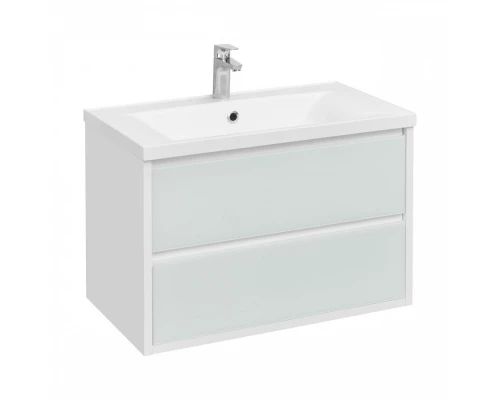 Тумба РИМИНИ 80, бел.гл.(под р-ну VICTORIA-N 80,АЙРИС 80,АЙРИС М 80,ПРЕМЬЕР М 80)