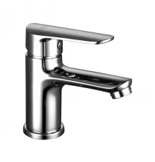 RS32 Смеситель для раковины, монолит.излив 101мм, р/ОД, хром, ROS, RS32-11