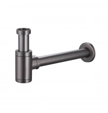 SHINKU Сифон для раковины, вороненая сталь, TOKITO