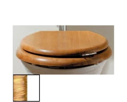 [237974] Сиденье для унитаза Devon&Devon Oxford 2IBSEMDFSTANDOT, светлое золото +30330 ₽