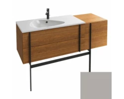 [297203] Тумба под раковину Jacob Delafon Nouvelle Vague 145 EB3037RU-N21, серый титан глянцевый +300980 ₽