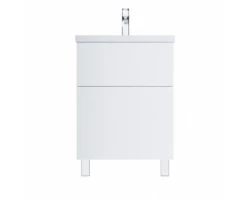 [299729] Тумба под раковину Am.Pm Gem 60 см M90FSX06022WG32 напольная, цвет белый глянец +15290 ₽