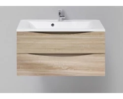 [301495] Тумба под раковину BelBagno Marino MARINO-900-2C-SO-WO-P, 90 х 45 х 55 см, Rovere Bianco - светло-коричневый +32890 ₽