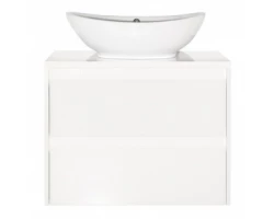 [302416] Тумба под раковину Style Line Монако 70 ЛС-00000623 Plus, 70 см, подвесная, осина белый/белый лакобель +27658 ₽