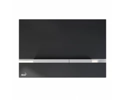 [313979] Стеклянная кнопка управления AlcaPlast STRIPE-GL1204 для скрытых систем инсталляции, черный +30067 ₽