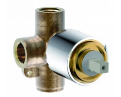 [319736] Смеситель Bravat D999CP-RUS для ванны и душа (скрытая часть), 1-функциональный +5560 ₽