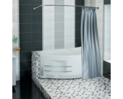 [330630] Карниз Радомир София для шторки на ванну Chrome (для ванн Vannesa) +6475 ₽