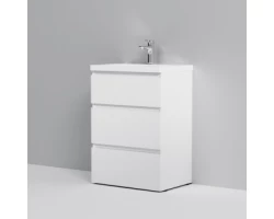 [331811] Тумба под раковину Am.Pm Gem S 60 напольная, со встроенной ступенькой для детей, белый глянец, M91FSX0602WG +19790 ₽