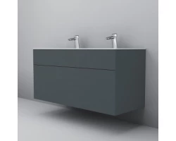 [337489] Тумба под раковину Am.Pm Inspire 2.0 M50AFHX1203GM подвесная 120 см, 3 ящика, цвет графит, матовый +118890 ₽