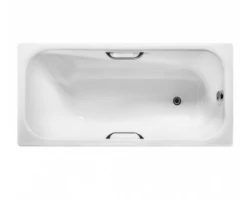 [355452] Ванна чугунная Wotte Start UR 150 х 70 см, c отверстиями для ручек, белая +35758 ₽