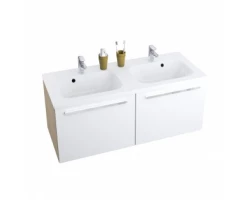 [361707] Тумба под раковину Ravak SD Chrome, 120 см, цвет корпуса каппучино, цвет фасада белый, X000000964 +90450 ₽