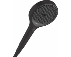 [401967] Ручной душ Hansgrohe Rainfinity 130 26865670, EcoSmart 3 типа струи, чёрный матовый +16320 ₽