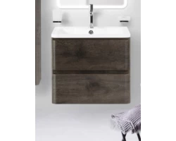 [474587] Тумба под раковину Belbagno Albano 60 cм подвесная, Rovere Nature Grigio, ALBANO-600-2C-SO-RNG +27590 ₽