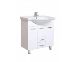 [586663] Тумба под раковину Onika Моника 75.10, белая, 107501 +9490 ₽