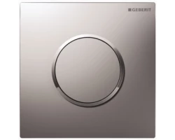 [82262] Ручной пневмопривод Geberit Sigma Type 10 HyTouch 116.015.KN.1 для писсуара, матовый хром +25776 ₽