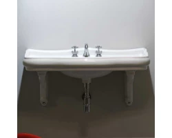 [155690] Раковина Kerasan Retro, 100 х 54,5 см, белая +59328 ₽