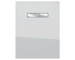 [142606] Панель смыва TECE TECElux 9650001 с механическим блоком управления, белая, клавиша хром глянцевый +34960 ₽