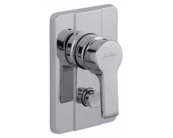 [189675] Смеситель Jacob Delafon Singulier E98720-CP для ванны и душа, встраиваемый, внешняя часть +21130 ₽