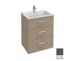 [191961] Тумба под раковину Jacob Delafon Vox 60 см, EB3000, серый антрацит +139040 ₽