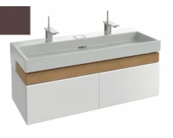 [246387] Тумба под раковину Jacob Delafon Terrace 120 EB1188-N23, подвесная, цвет - коричневый лак +236050 ₽