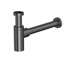 Сифон для умывальника декоративный WHITECROSS A186GM (оружейная сталь) +10715 ₽