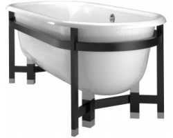 [258429] Ванна чугунная Jacob Delafon CLEO TELLIEUR E2945-00, 175 х 80 см на раме из массива бука +829157 ₽