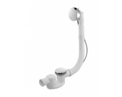 [274775] Ультратонкий слив-перелив Jacob Delafon Doble E6D015-00 с возможностью регулировки уровня воды, белый +15500 ₽