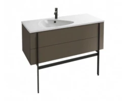 [289013] Тумба под раковину Jacob Delafon Nouvelle Vague 80 EB3030-NR2, цвет - коричневая кожа +118060 ₽