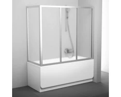 [289585] Боковая стенка шторки на ванну Ravak APSV-70, профиль сатин, витраж грейп, 95010U02ZG +17370 ₽