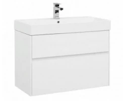 [291937] Тумба под раковину Aquanet Бруклин 85 00203960, цвет- белый +19534 ₽