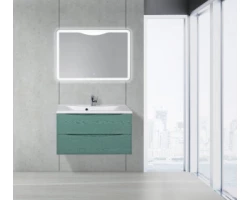 [301495] Тумба под раковину BelBagno Marino MARINO-900-2C-SO-WO-P, 90 х 45 х 55 см, Rovere Bianco - светло-коричневый +32890 ₽